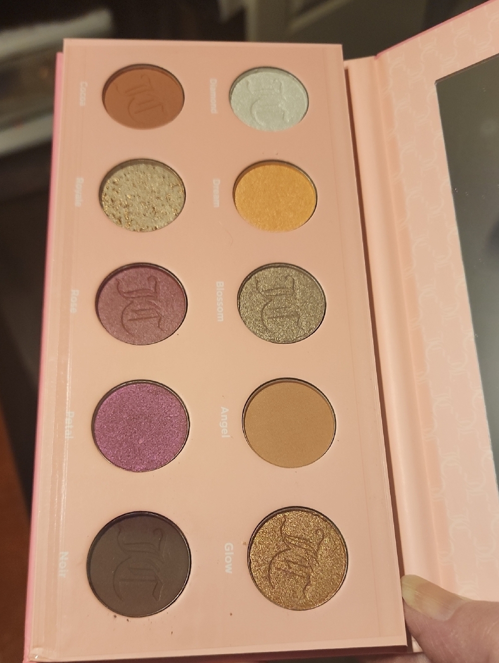 Juicy Couture Pink Glitter Eyeshadow Pallet - Picture 3 of 4